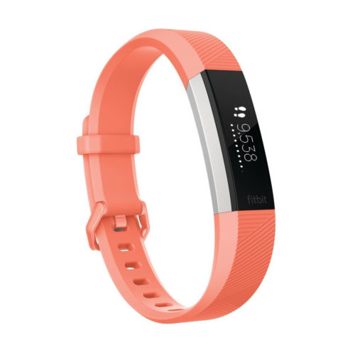 Bracelet connecté Alta HR Fitbit Corail