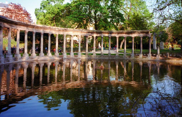 photo du jardin du Parc Monceau