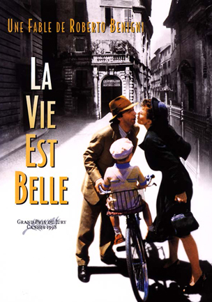 visuel de l'affiche du film La vie est belle